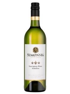 Вино Simonsig Sauvignon Blanc-Semillon белое сухое, 0.75л