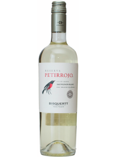 Вино Bisquertt Petirrojo sauvignon blanc белое сухое, 0.75л
