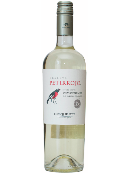 Вино Bisquertt Petirrojo sauvignon blanc белое сухое, 0.75л