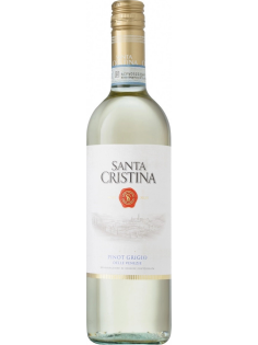 Вино Santa Cristina Pinot Grigio белое сухое, 0.75л