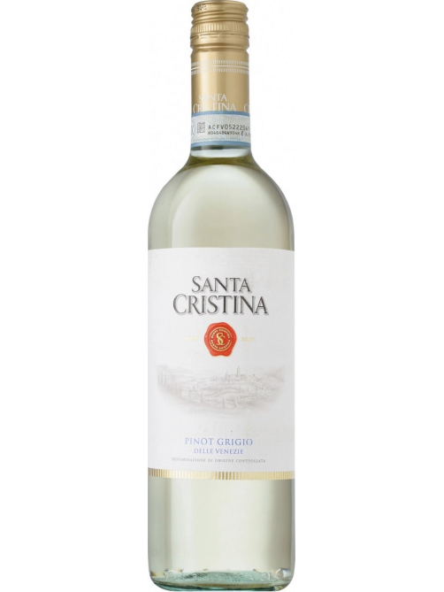 Вино Santa Cristina Pinot Grigio белое сухое, 0.75л