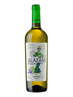 Вино Alazani Tsinandali белое сухое, 0.75л