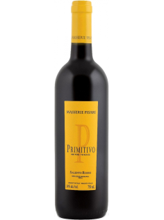 Вино Masserie Pizari Primitivo красное полусухое, 0.75л