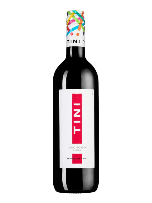 Вино Caviro Tini Rosso красное полусухое, 0.75л