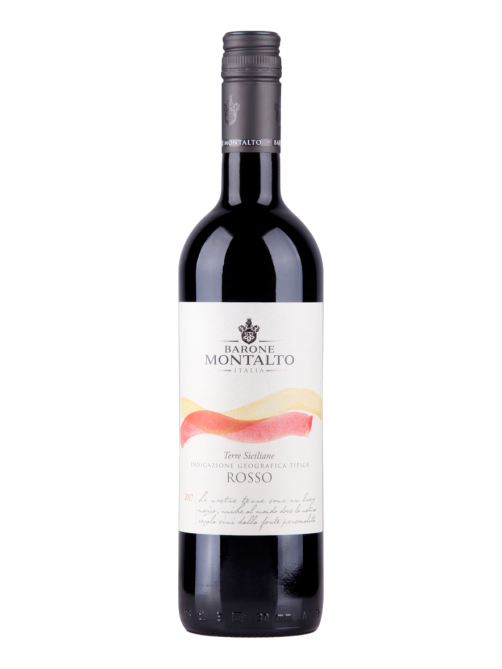 Вино Barone Montalto Rosso красное полусухое, 0.75л