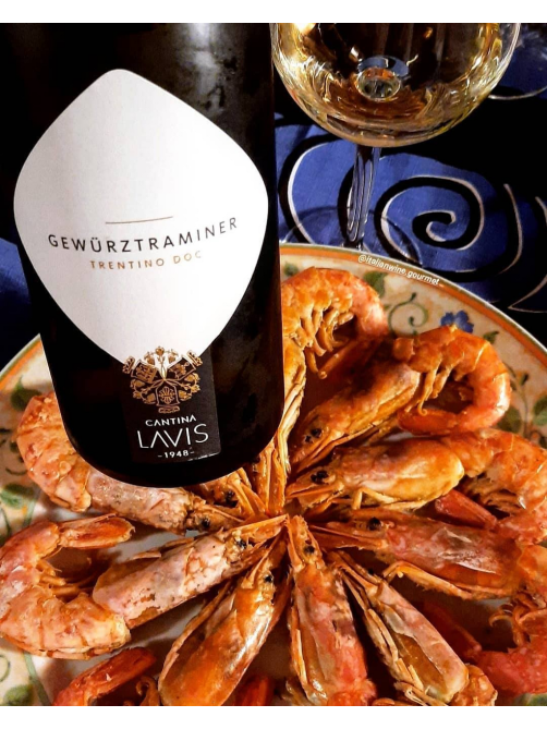 Вино Lavis Gewurztraminer белое полусухое, 0.75л