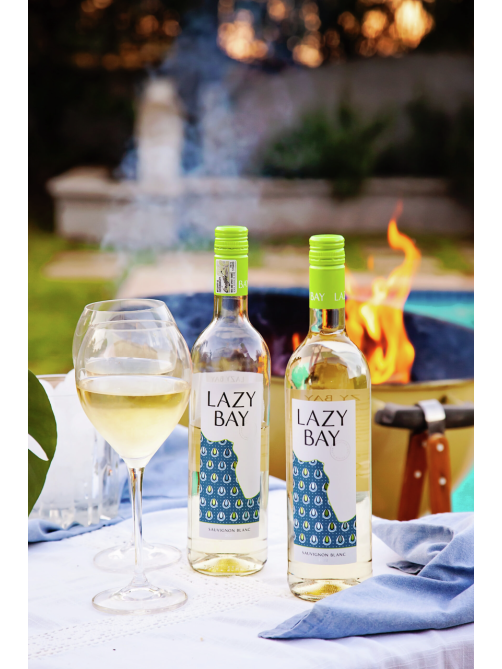 Вино Lazy Bay Sauvignon Blanc белое сухое, 0.75л