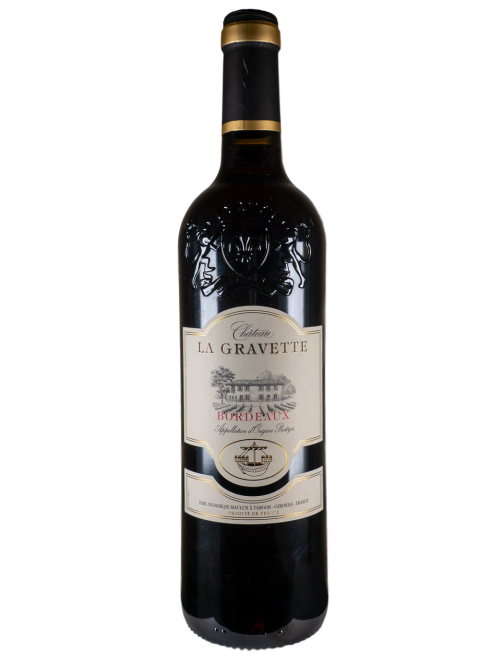 Вино Chateau La Gravette красное сухое, 0.75л