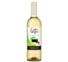 Вино Vina San Pedro Gato Negro белое полусладкое, 0.75л