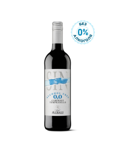 Вино безалкогольное Felix Solis Vina Albali Cabernet-Tempranillo красное полусухое, 0.75л