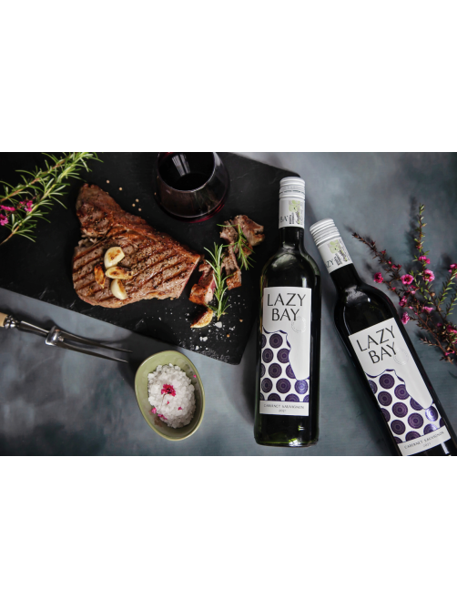 Вино Lazy Bay Cabernet Sauvignon красное полусухое, 0.75л