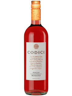 Вино Codici Rosato Puglia розовое полусухое, 0.75л