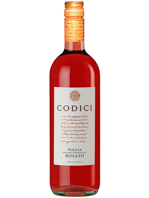 Вино Codici Rosato Puglia розовое полусухое, 0.75л