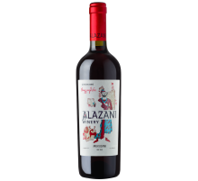 Вино Alazani Mukuzani красное сухое, 0.75л