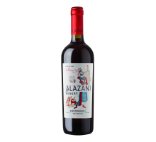 Вино Alazani Kindzmarauli красное полусладкое, 0.75л