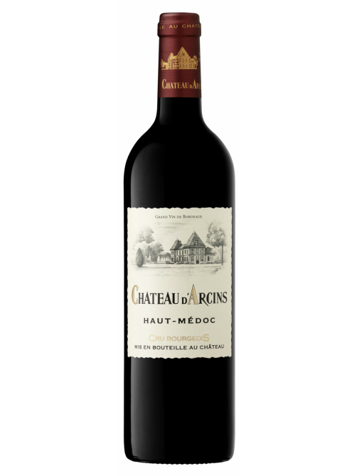 Вино Chateau D'Arcins Haut-Medoc AOP красное сухое, 0.75л