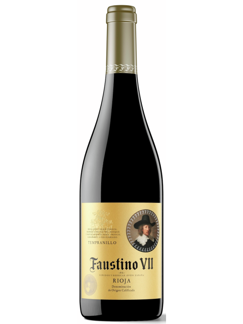 Вино Faustino VII Tempranillo Rioja DOC красное сухое, 0.75л