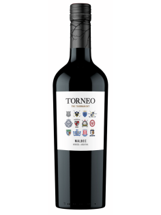Вино Torneo Malbec красное полусухое, 0.75л