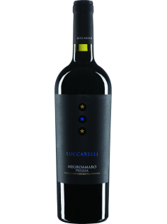 Вино Luccarelli Negroamaro Puglia красное полусухое, 0.75л