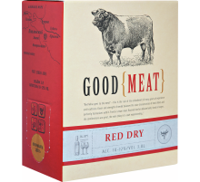 Вино Good Meat красное сухое, 3л