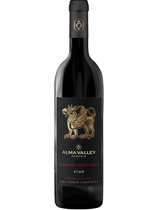 Вино Alma Valley Cabernet Sauvignon Reserve красное сухое, 0.75л
