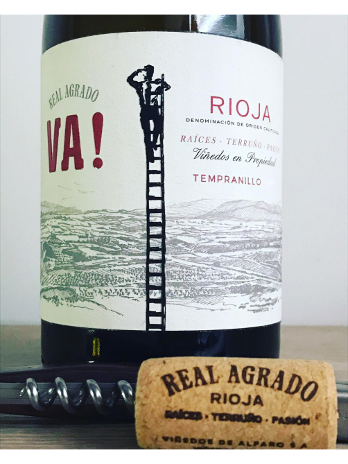 Вино Real Agrado Va! Tempranillo красное сухое, 0.75л