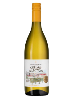 Вино Santa Carolina Cellar Selection Chardonnay белое полусухое, 0.75л