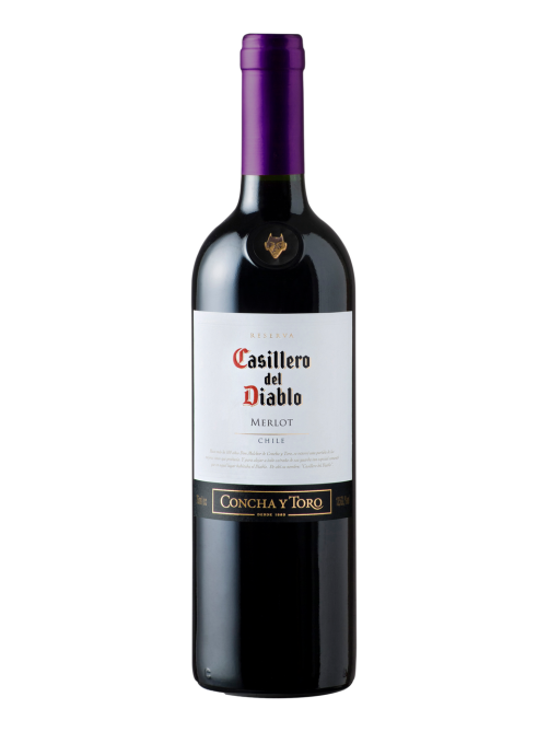 Вино Casillero del Diablo Merlot красное сухое, 0.75л