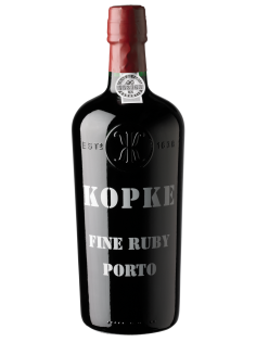 Вино ликерное Kopke Fine Ruby Porto портвейн красное сладкое, 0.75л