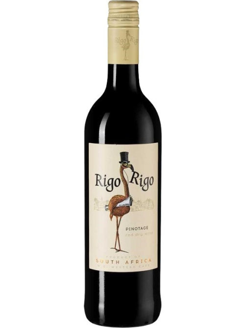 Вино Rigo Rigo Pinotage красное сухое, 0.75л