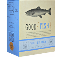 Вино Good Fish белое сухое, 3л