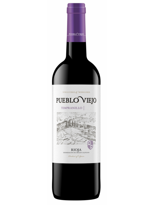 Вино Pueblo Viejo Tempranillo красное сухое, 0.75л