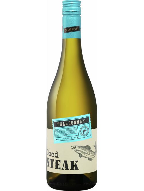 Вино Good Steak Chardonnay белое сухое, 0.75л