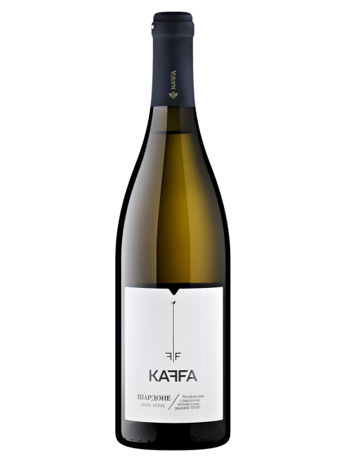 Вино Kaffa Chardonnay белое сухое, 0.75л