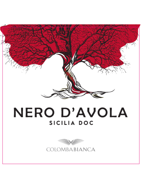Вино Colomba Bianca Nero d'Avola красное полусухое, 0.75л