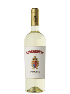 Вино Borgobruno белое полусухое, 0.75л