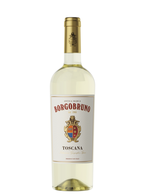 Вино Borgobruno белое полусухое, 0.75л