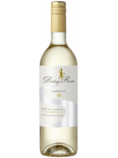 Вино Darling River Chardonnay белое сухое, 0.75л