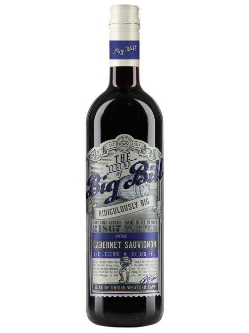 Вино Big Bill Cabernet Sauvignon красное сухое, 0.75л