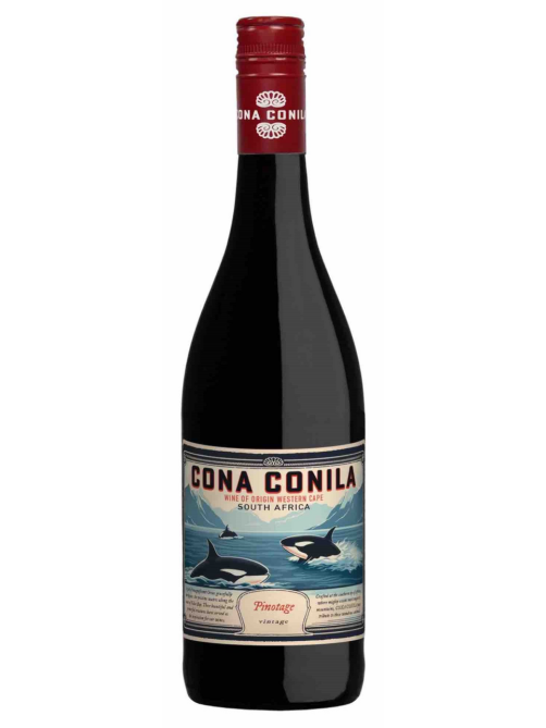 Вино Cona Conila Pinotage красное сухое, 0.75л