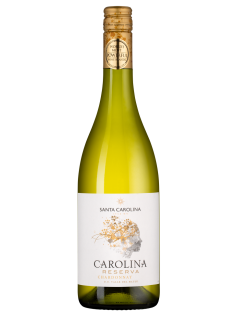 Вино Santa Carolina Reserva Chardonnay белое полусухое, 0.75л