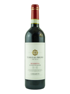 Вино Fattoria Pogni Terre del Bruno Chianti Riserva Poggio ai Falchi красное сухое, 0.75л