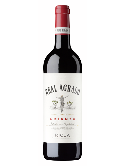 Вино Real Agrado Crianza красное сухое, 0.75л
