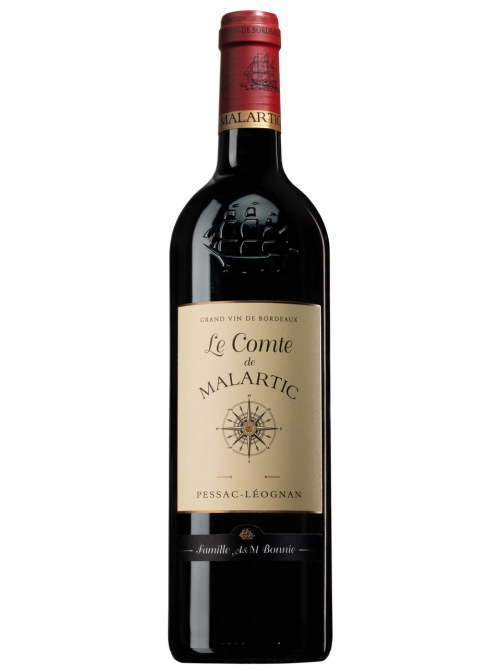 Вино Chateau Malartic-Lagraviere Le Comte de Malartic Pessac-Leognan rouge красное сухое, 0.75л