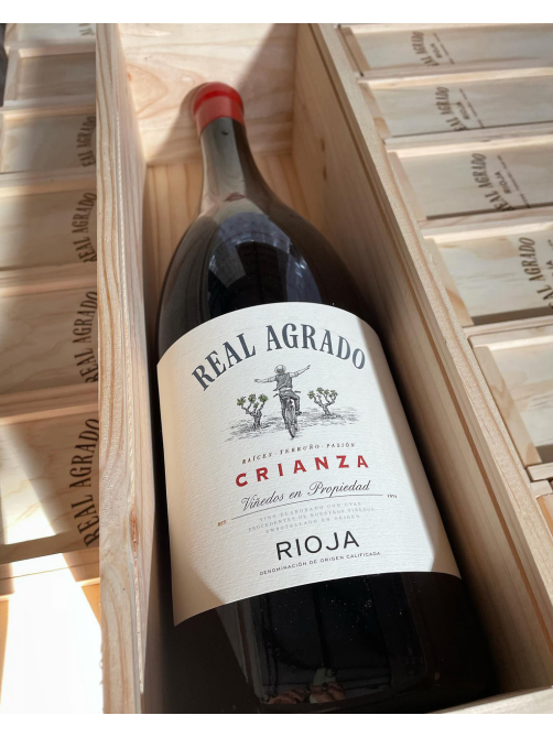 Вино Real Agrado Crianza красное сухое, 0.75л