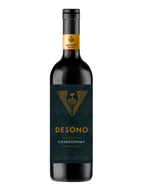 Вино Desono Chardonnay белое сухое, 0.75л