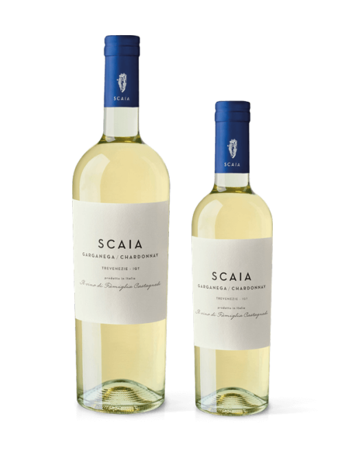 Вино Scaia Garganega Chardonnay белое полусухое, 0.75л
