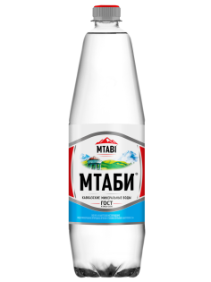 Вода Мтаби Нагутская-26 минеральная лечебно-столовая газированная, 1.25л