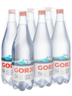 Вода Gorji минеральная газированная, 1л x 6 шт