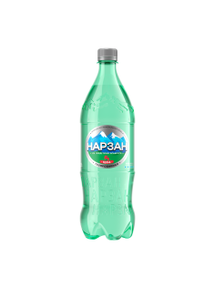 Вода Нарзан минеральная лечебно-столовая газированная, 1л